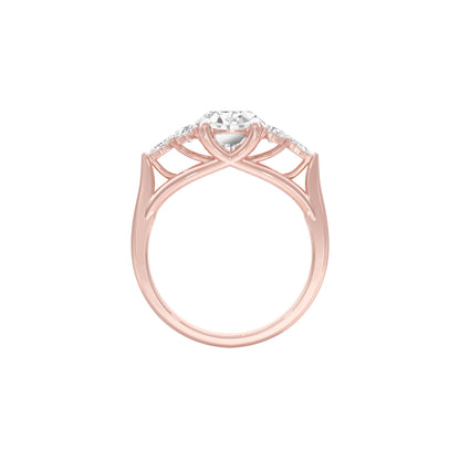 DLR001542 18 KT / Rose Gold / 22