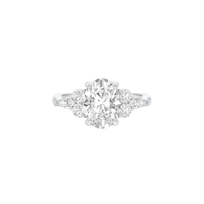 DLR001542 18 KT / White Gold / 22