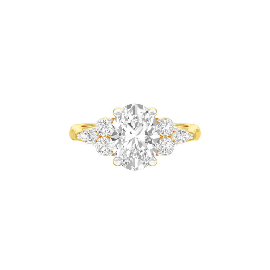 DLR001542 18 KT / Yellow Gold / 22