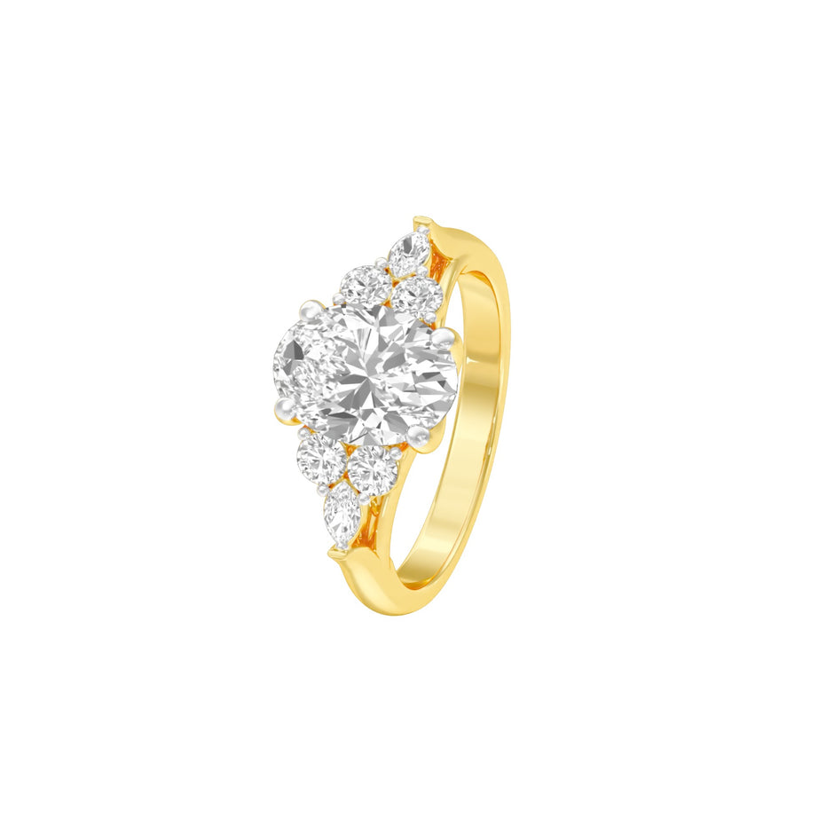 DLR001542 18 KT / Yellow Gold / 22