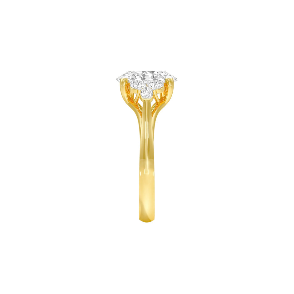 DLR001542 18 KT / Yellow Gold / 22
