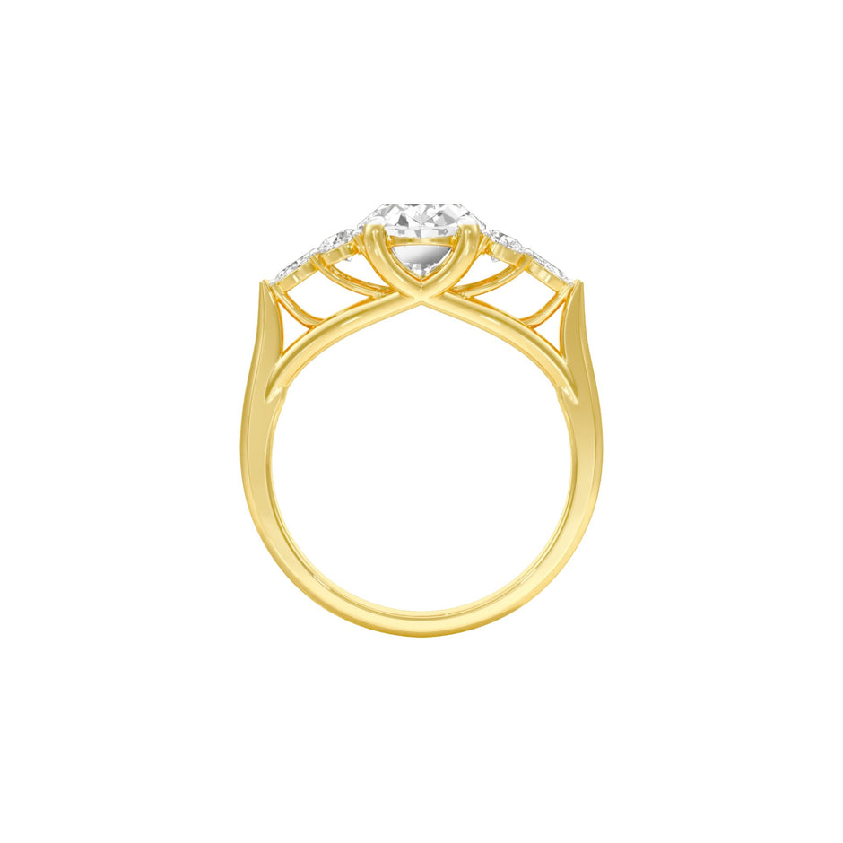 DLR001542 18 KT / Yellow Gold / 22