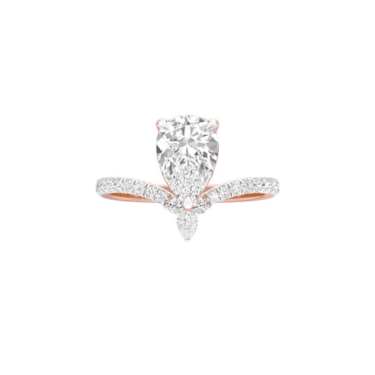 DLR001543 18 KT / Rose Gold / 22