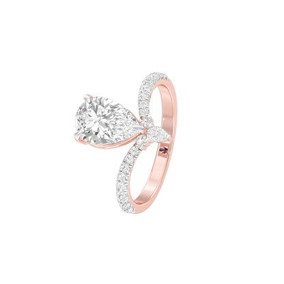 DLR001543 18 KT / Rose Gold / 22