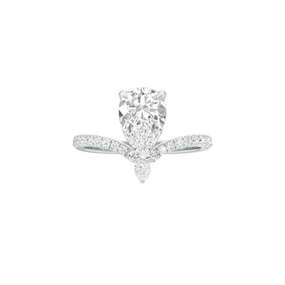 DLR001543 18 KT / White Gold / 22