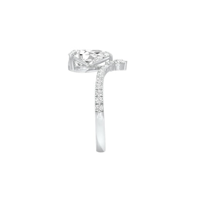 DLR001543 18 KT / White Gold / 22