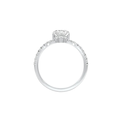 DLR001543 18 KT / White Gold / 22