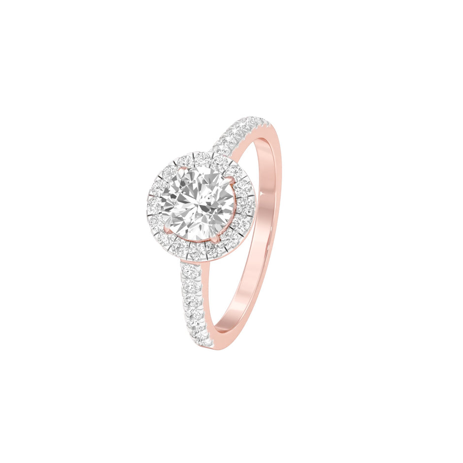 DLR001546 18 KT / Rose Gold / 22