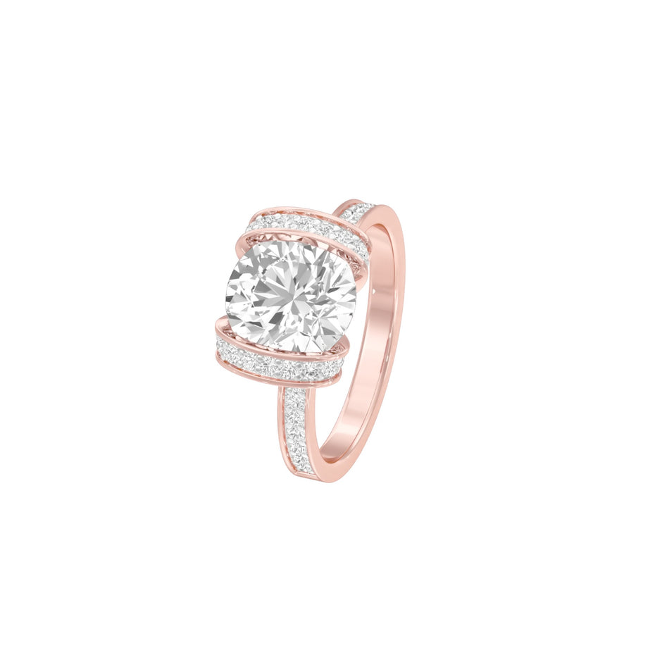 DLR001547 18 KT / Rose Gold / 22