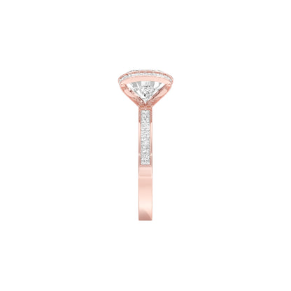 DLR001547 18 KT / Rose Gold / 22