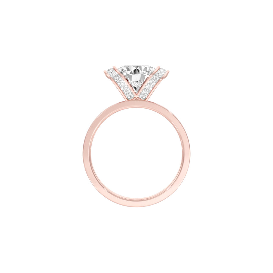 DLR001547 18 KT / Rose Gold / 22