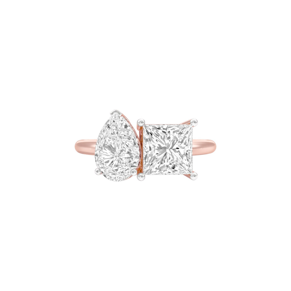 DLR001548 18 KT / Rose Gold / 22