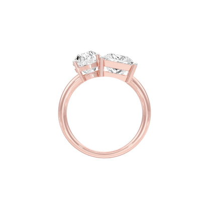 DLR001548 18 KT / Rose Gold / 22