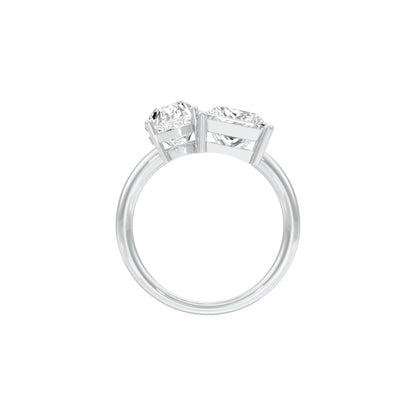 DLR001548 18 KT / White Gold / 22