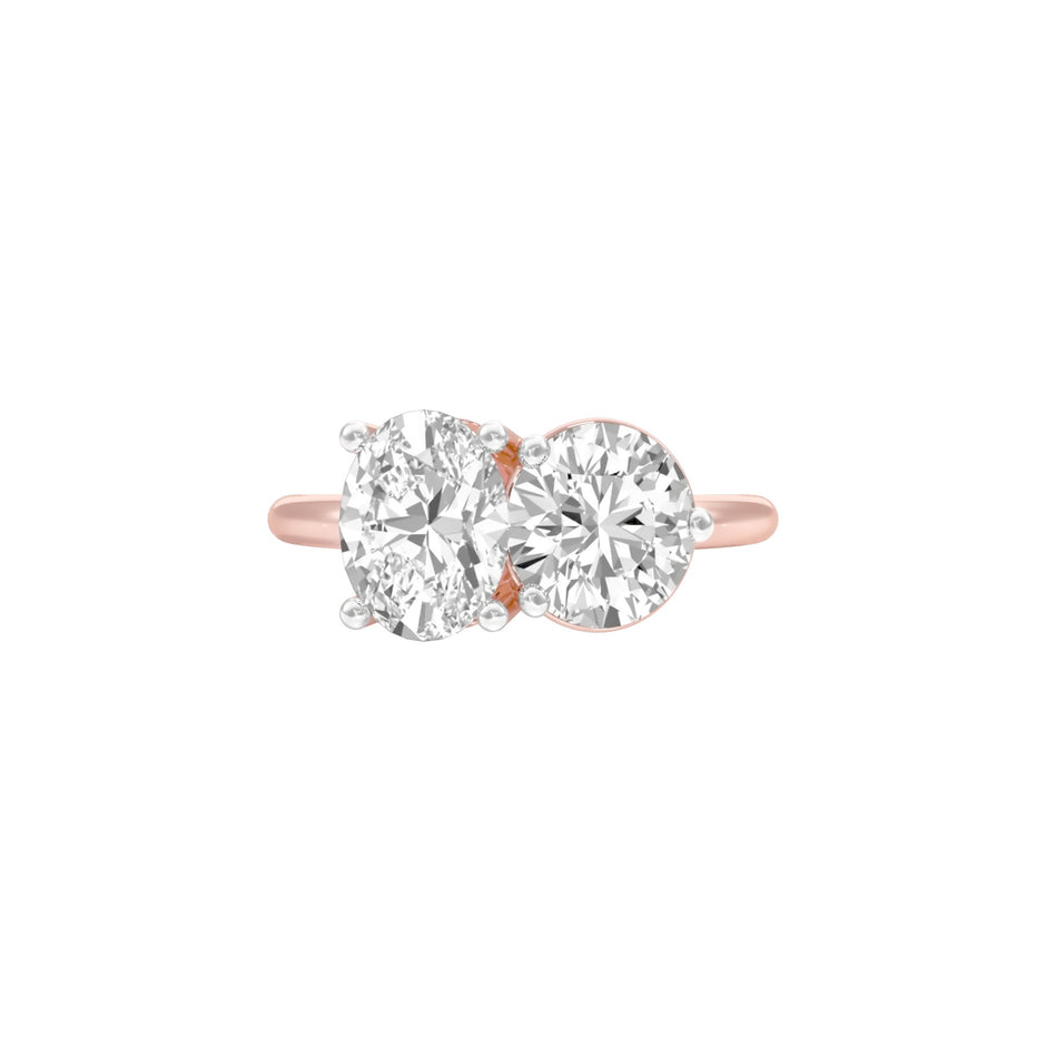 DLR001549 18 KT / Rose Gold / 22
