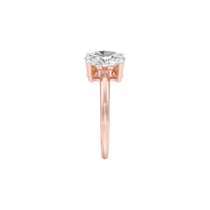 DLR001549 18 KT / Rose Gold / 22