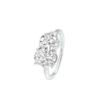 DLR001549 18 KT / White Gold / 22