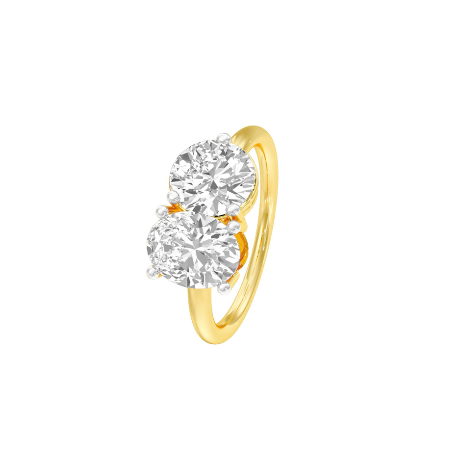 DLR001549 18 KT / Yellow Gold / 22
