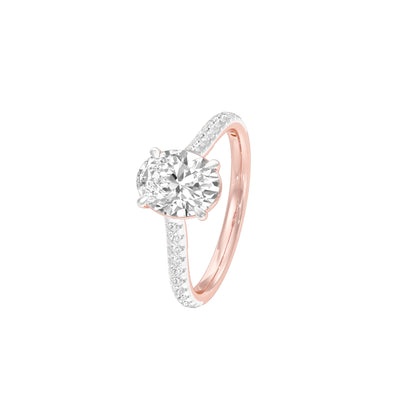 DLR001551 18 KT / Rose Gold / 22