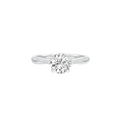 DLR001552 18 KT / White Gold / 22