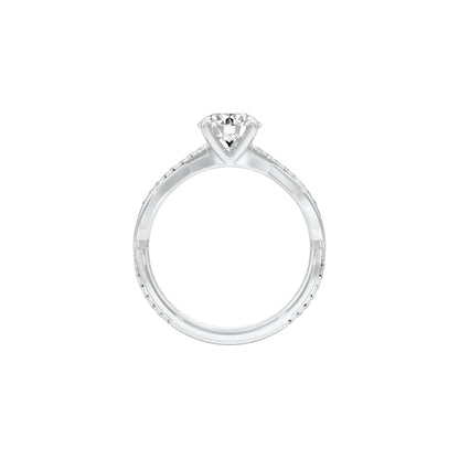 DLR001552 18 KT / White Gold / 22