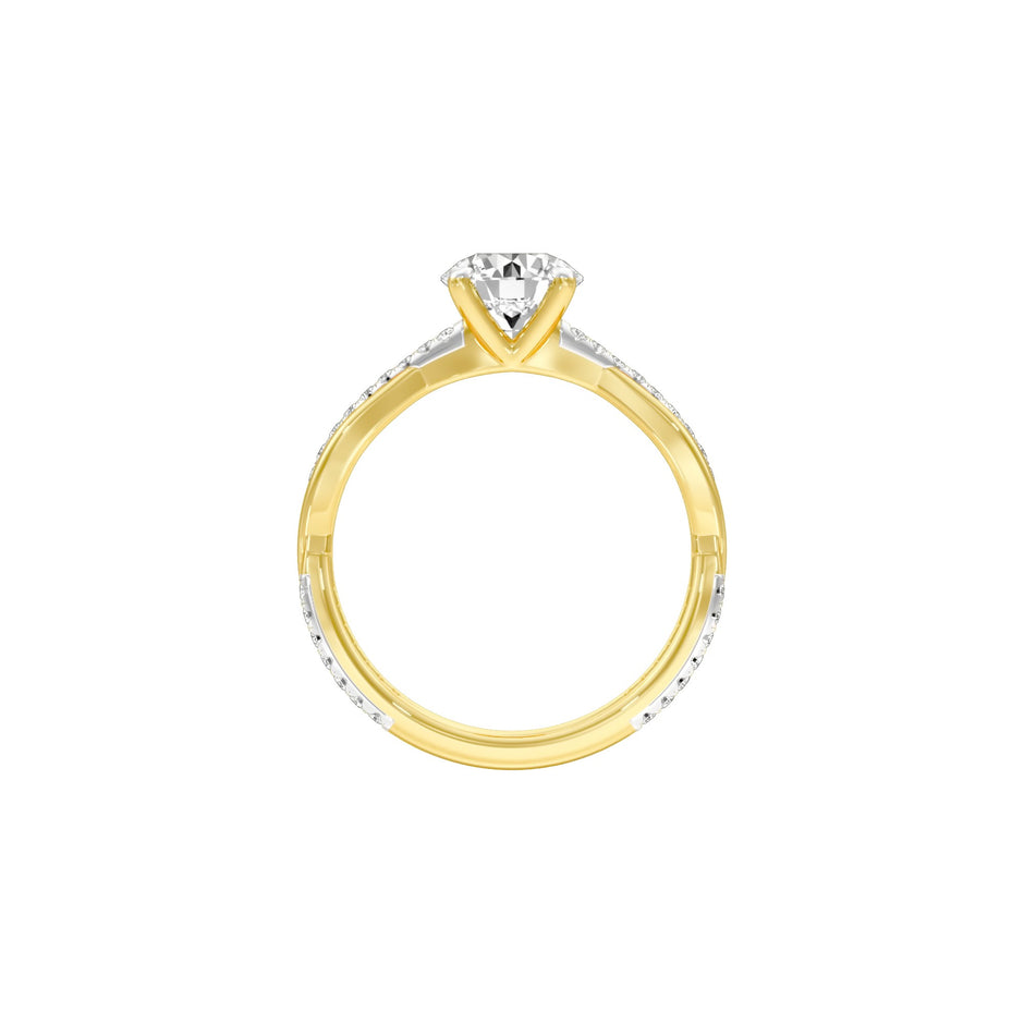 DLR001552 18 KT / Yellow Gold / 22