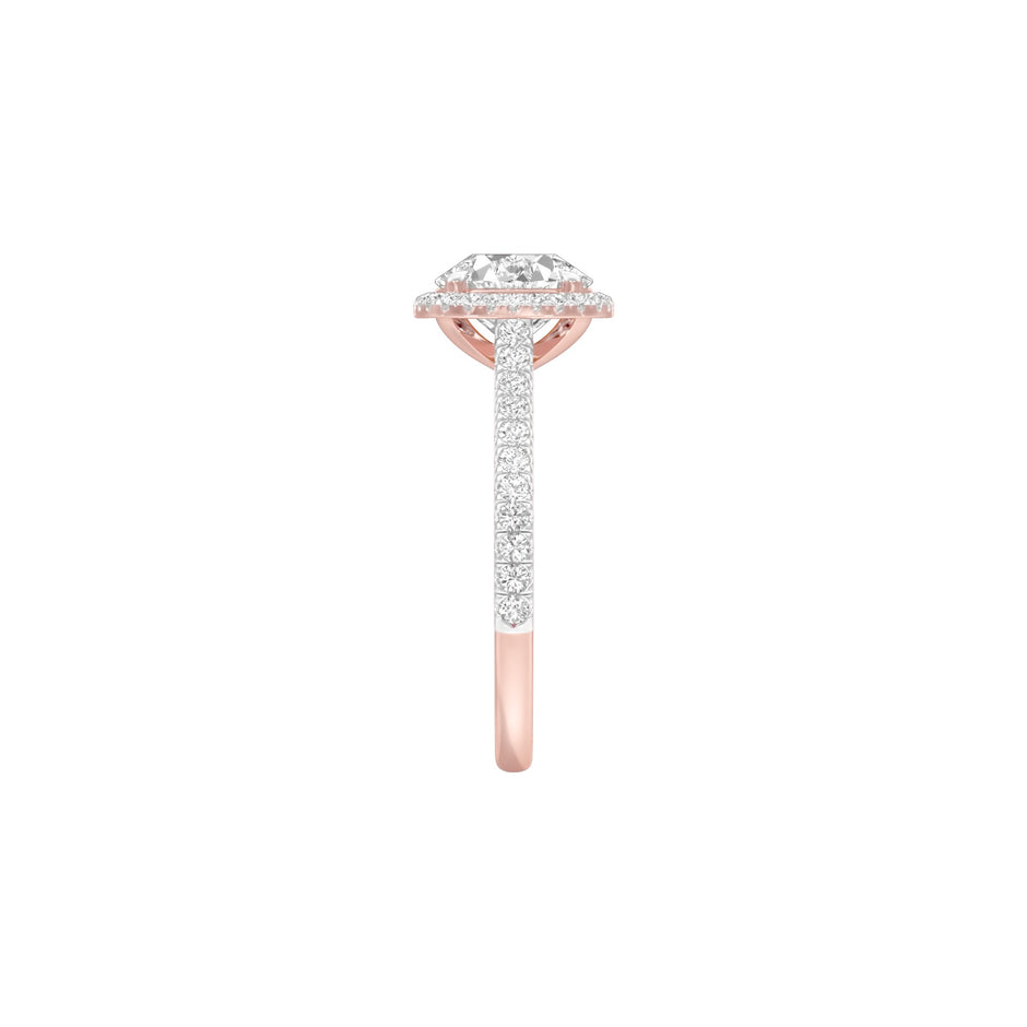 DLR001553 18 KT / Rose Gold / 22