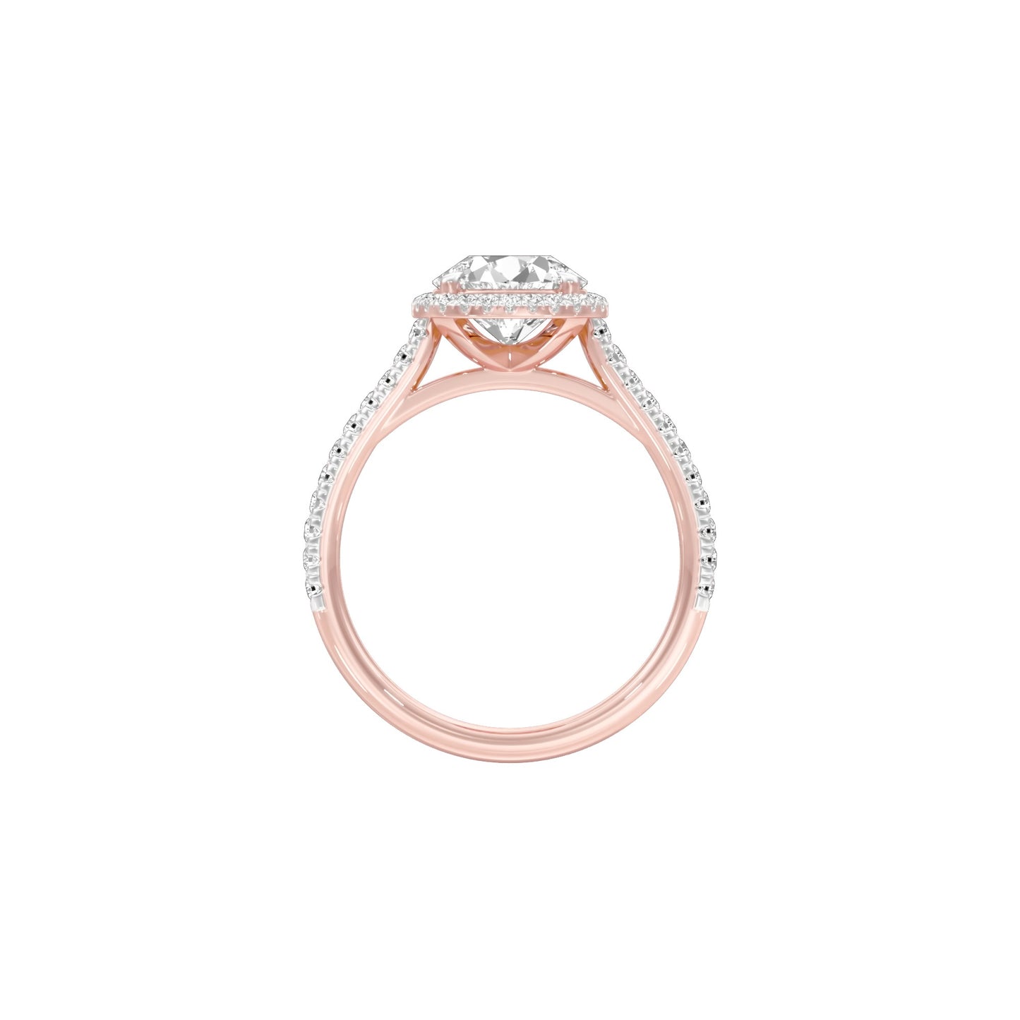 DLR001553 18 KT / Rose Gold / 22
