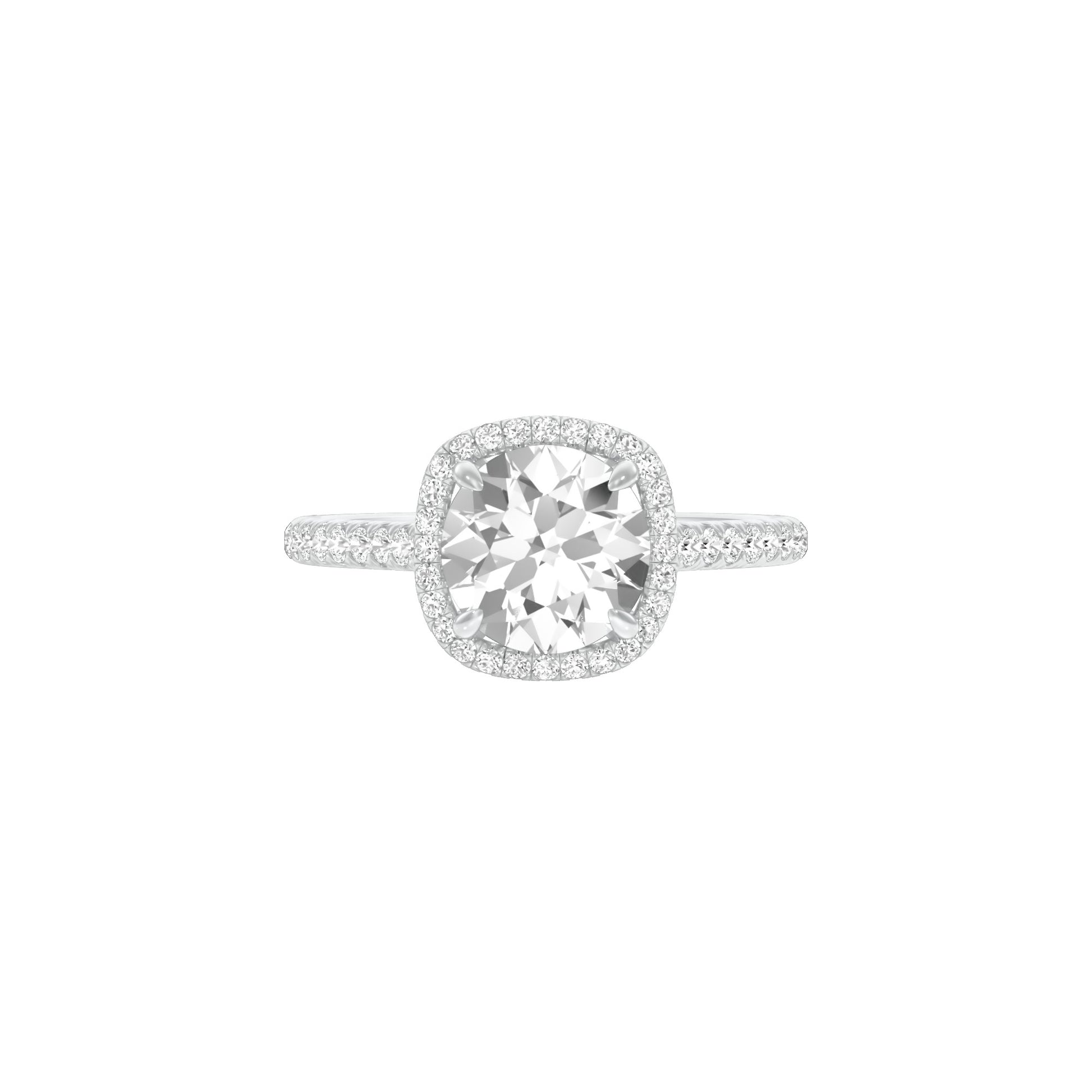 DLR001553 18 KT / White Gold / 22