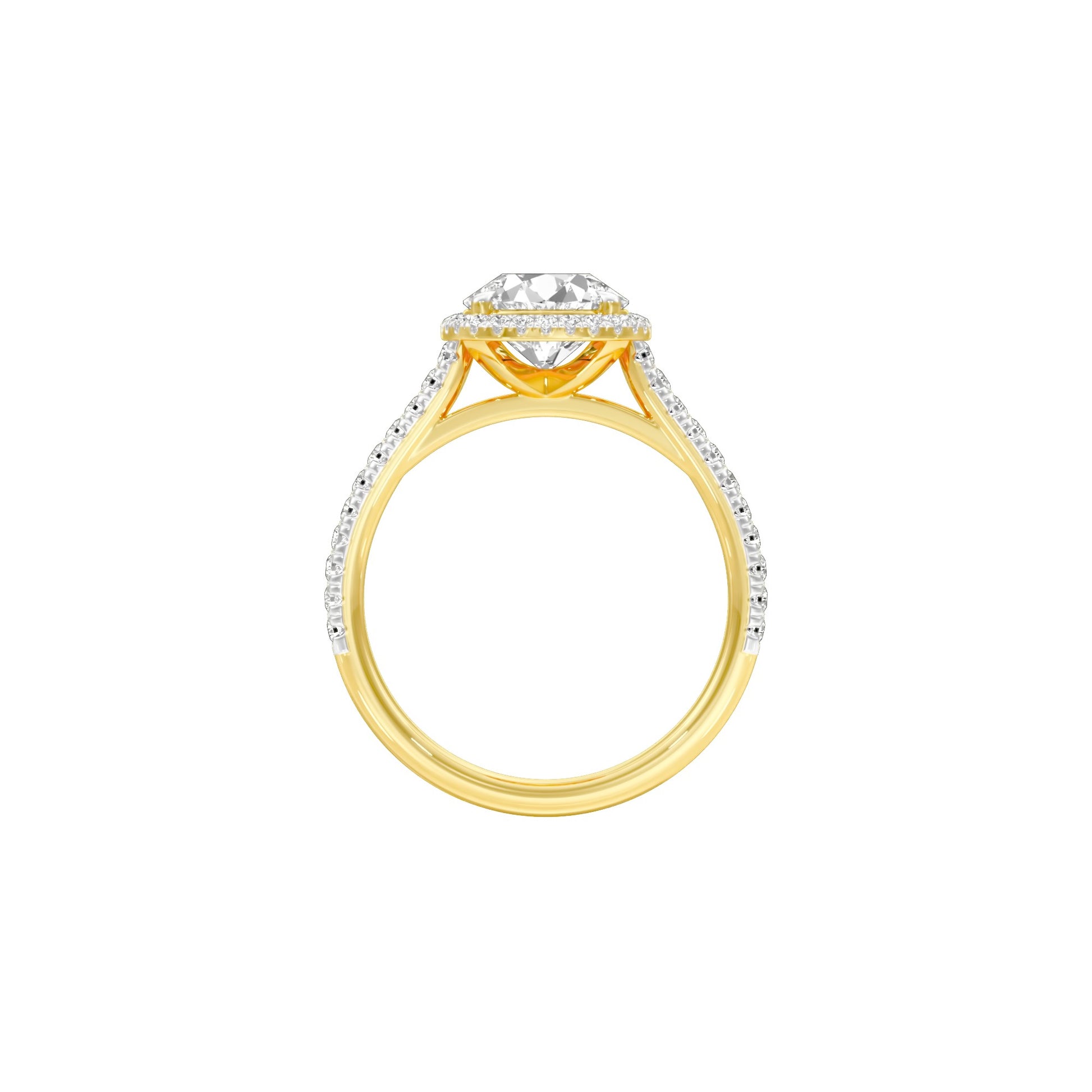 DLR001553 18 KT / Yellow Gold / 22