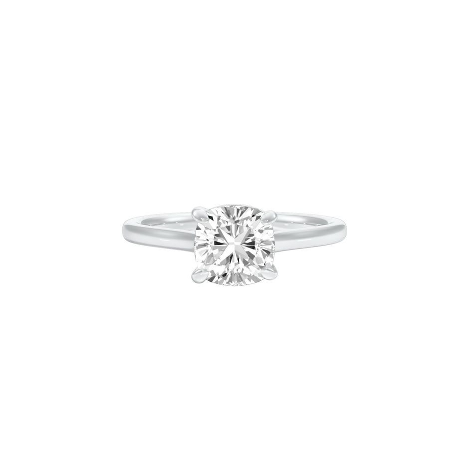DLR001554 18 KT / White Gold / 22