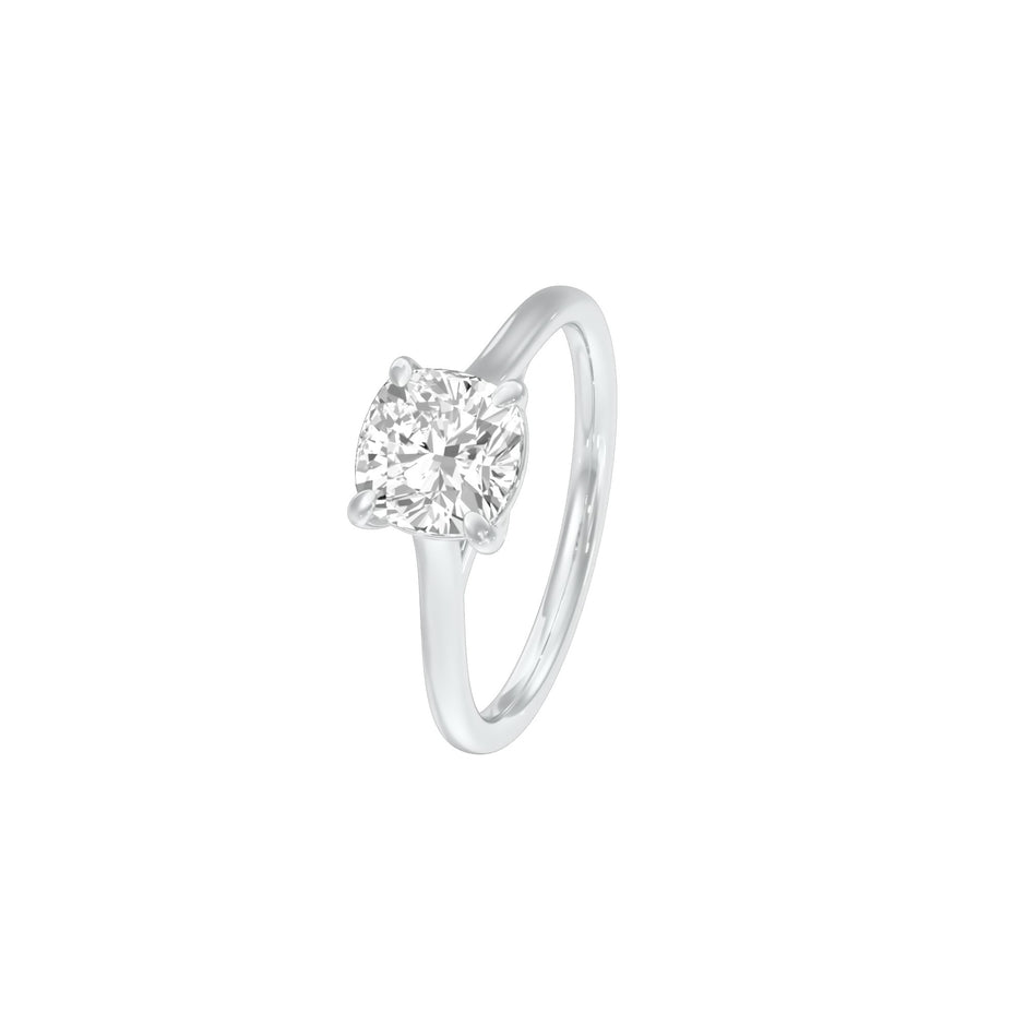 DLR001554 18 KT / White Gold / 22