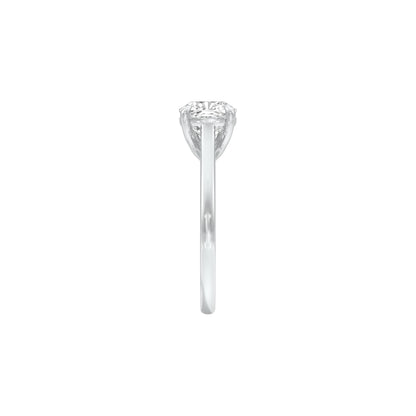 DLR001554 18 KT / White Gold / 22