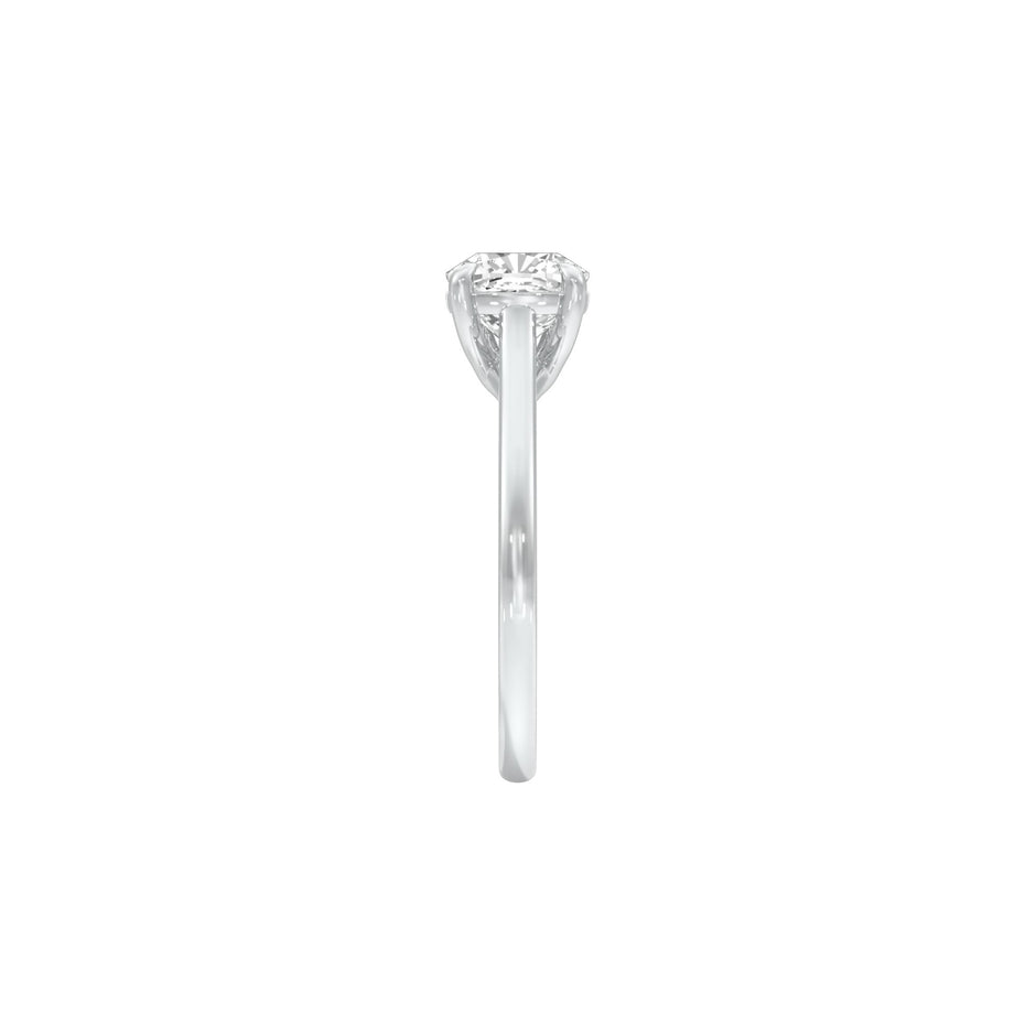 DLR001554 18 KT / White Gold / 22