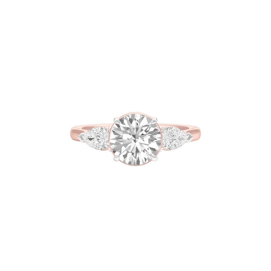 DLR001555 18 KT / Rose Gold / 22