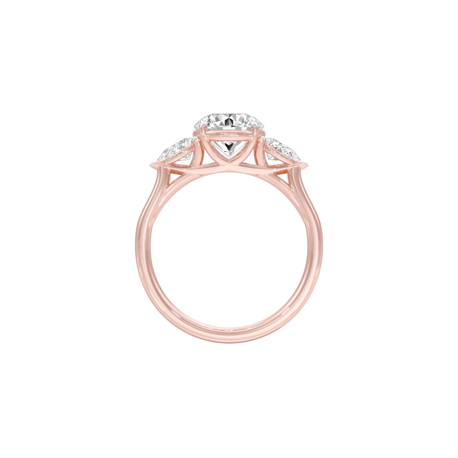 DLR001555 18 KT / Rose Gold / 22