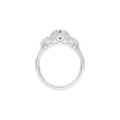 DLR001555 18 KT / White Gold / 22