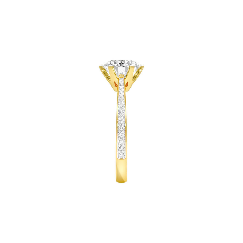 DLR001556 18 KT / Yellow Gold / 22