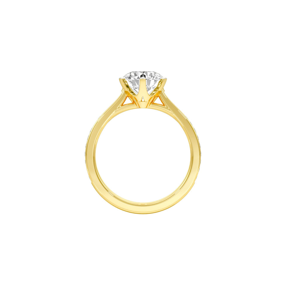 DLR001556 18 KT / Yellow Gold / 22