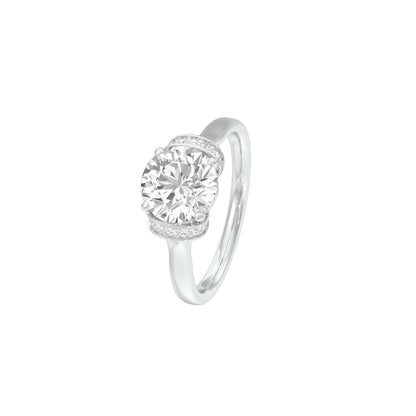 DLR001557 18 KT / White Gold / 22