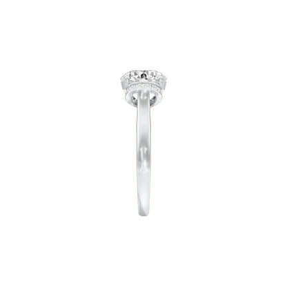 DLR001557 18 KT / White Gold / 22