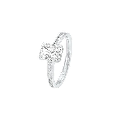 DLR001558 18 KT / White Gold / 22