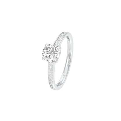 DLR001559 18 KT / White Gold / 22