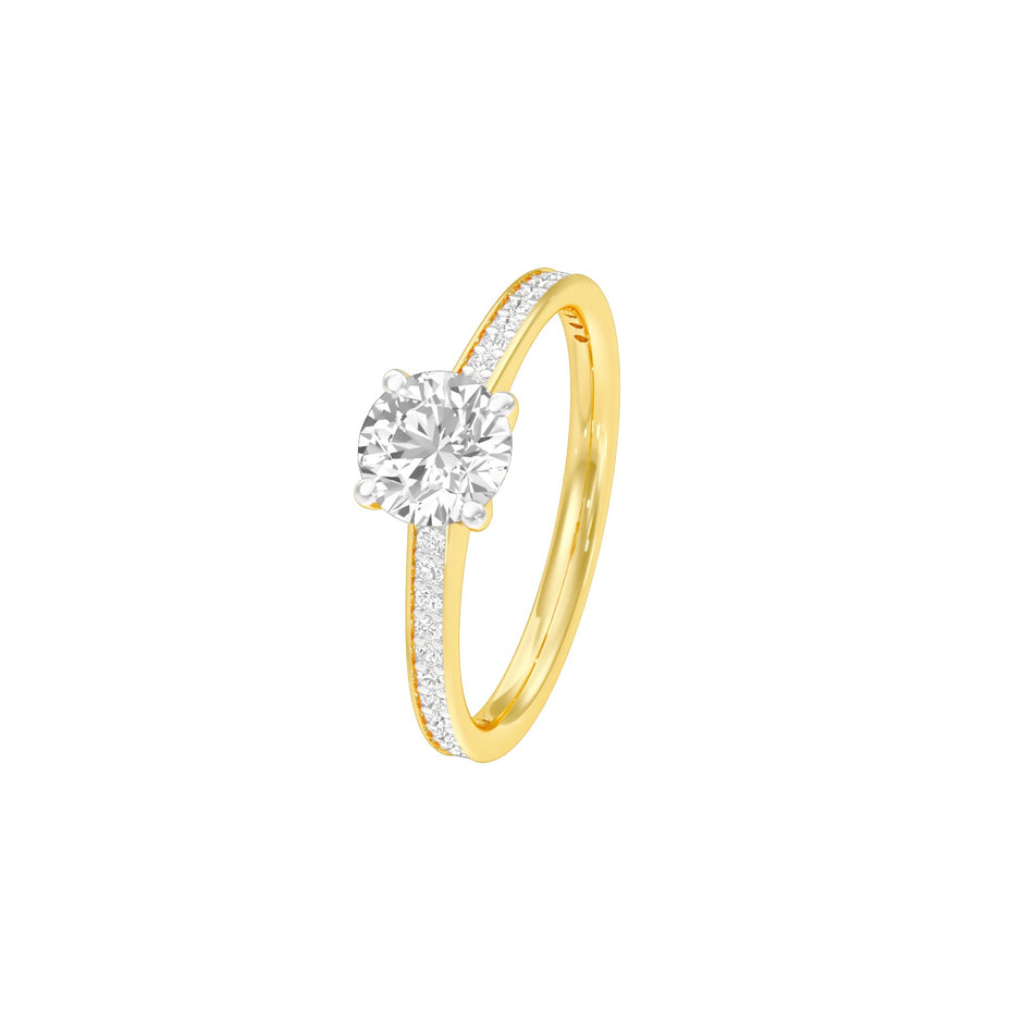 DLR001559 18 KT / Yellow Gold / 22