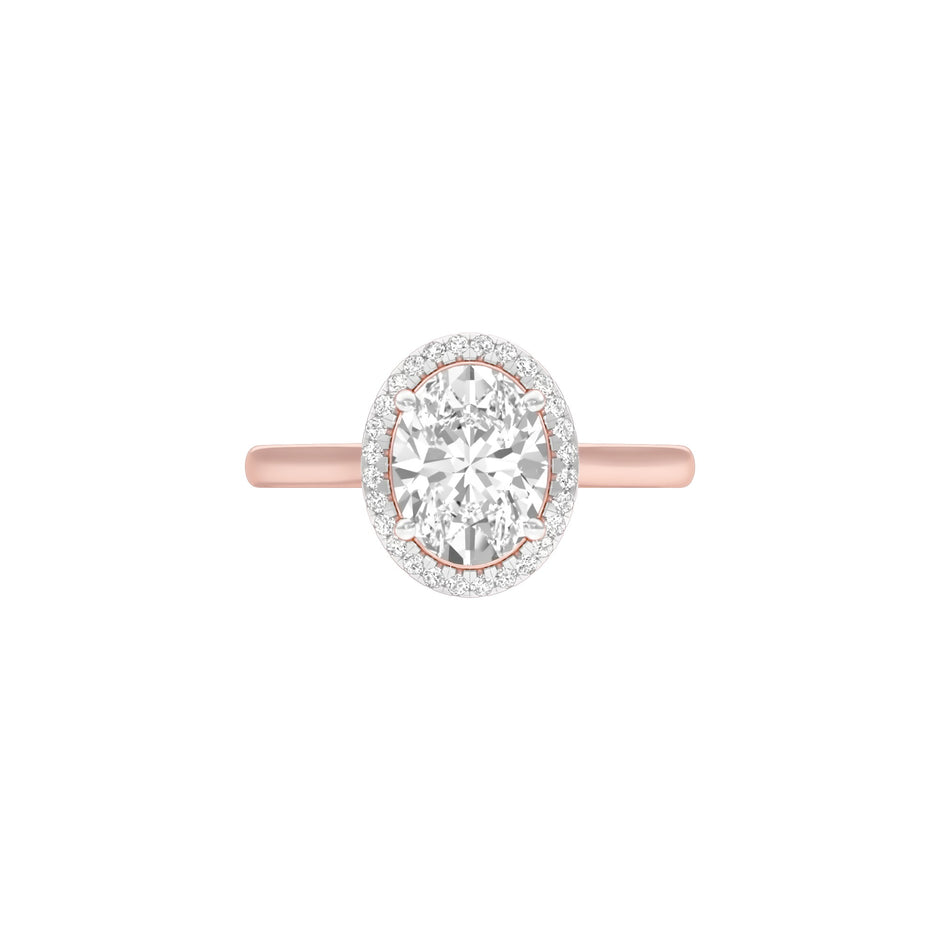 DLR001561 18 KT / Rose Gold / 22