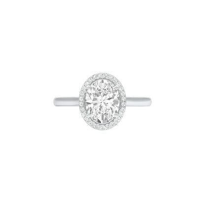 DLR001561 18 KT / White Gold / 22