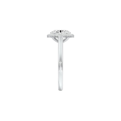 DLR001561 18 KT / White Gold / 22