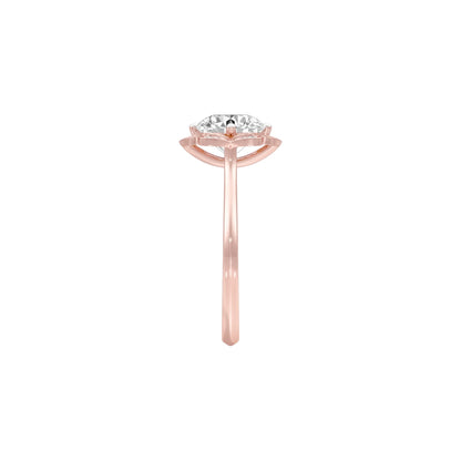 DLR001563 18 KT / Rose Gold / 22