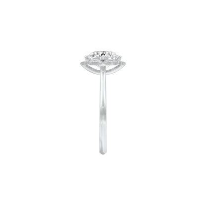 DLR001563 18 KT / White Gold / 22