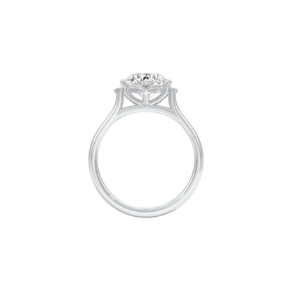 DLR001563 18 KT / White Gold / 22